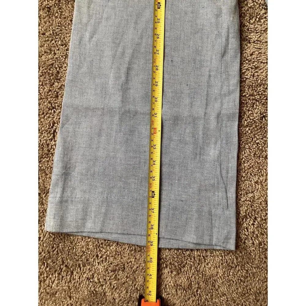 Banana Republic Linen Blend Wide Leg Pants Blue Women’s 0S NWT Summer Casual‎